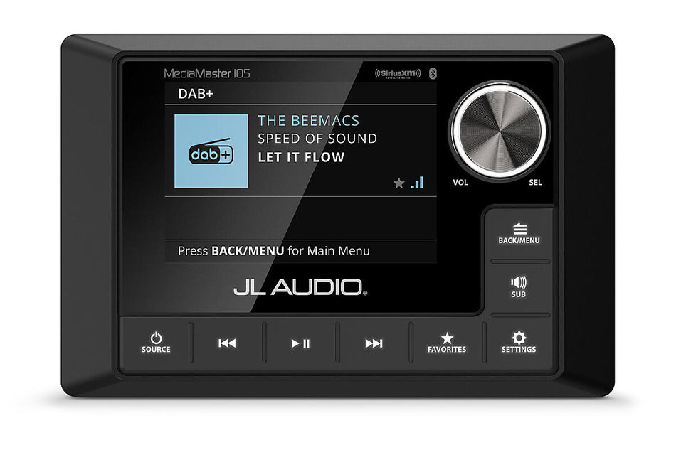 JL Audio  MM105 - MediaMaster m/DAB+