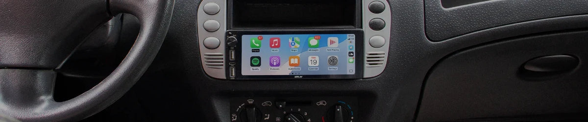 ZZ2 MPPLAY 1-DIN spiller med CarPlay