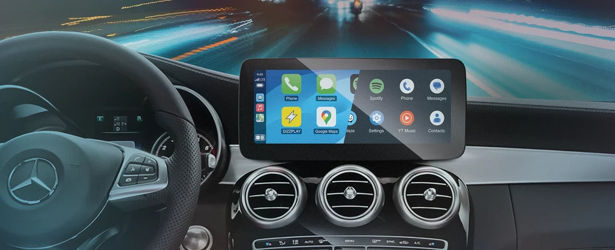 ZZ2 DIZZPLAY skjermer med CarPlay