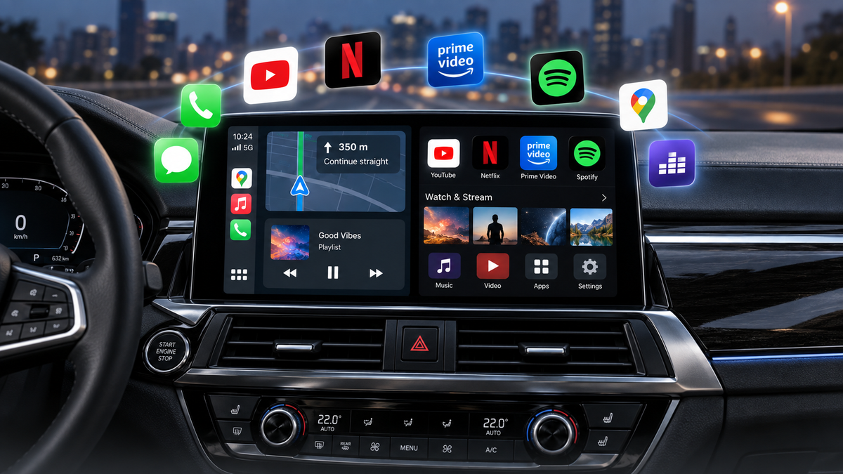 ZZ2 ZZAIR trådløs CarPlay-adapter