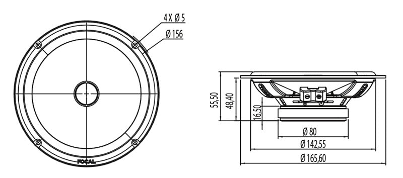 FOCAL ISU165