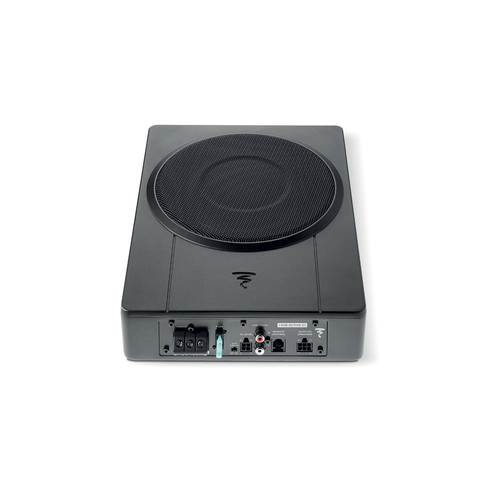 FOCAL ISUB ACTIVE 2.1 basskasse m/3 kanals forsterker