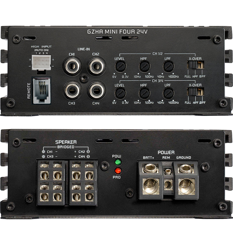 Ground Zero GZHA Mini FOUR 24V