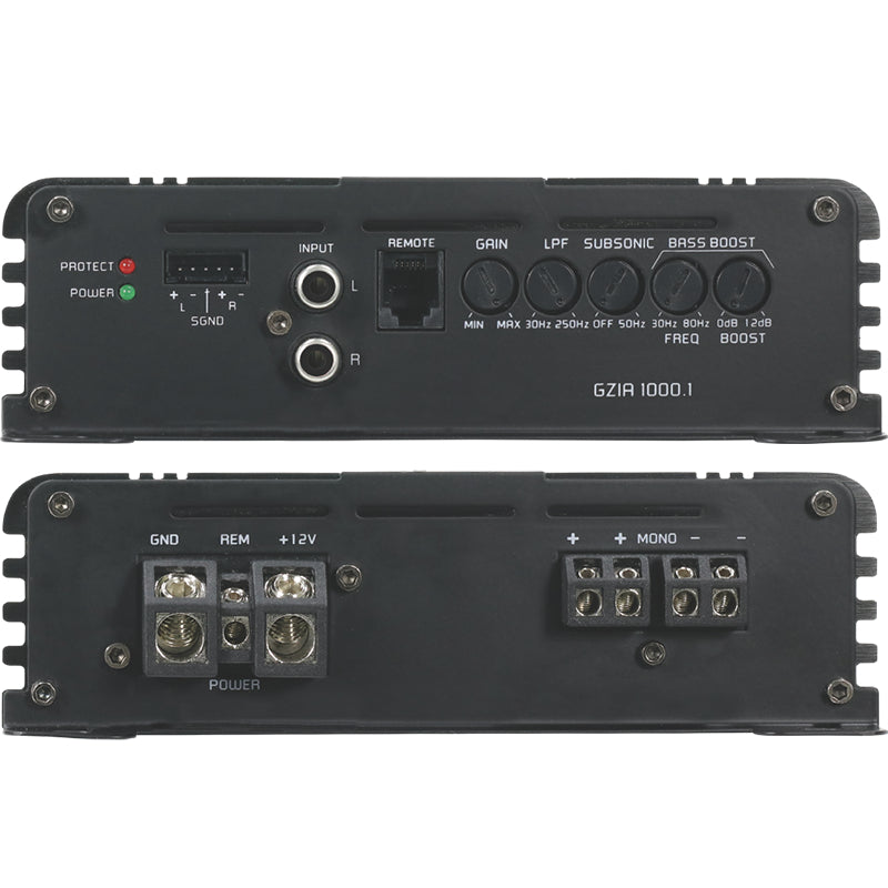 Ground Zero GZIA 1000.1 1250W @ 1 Ohm - NY!