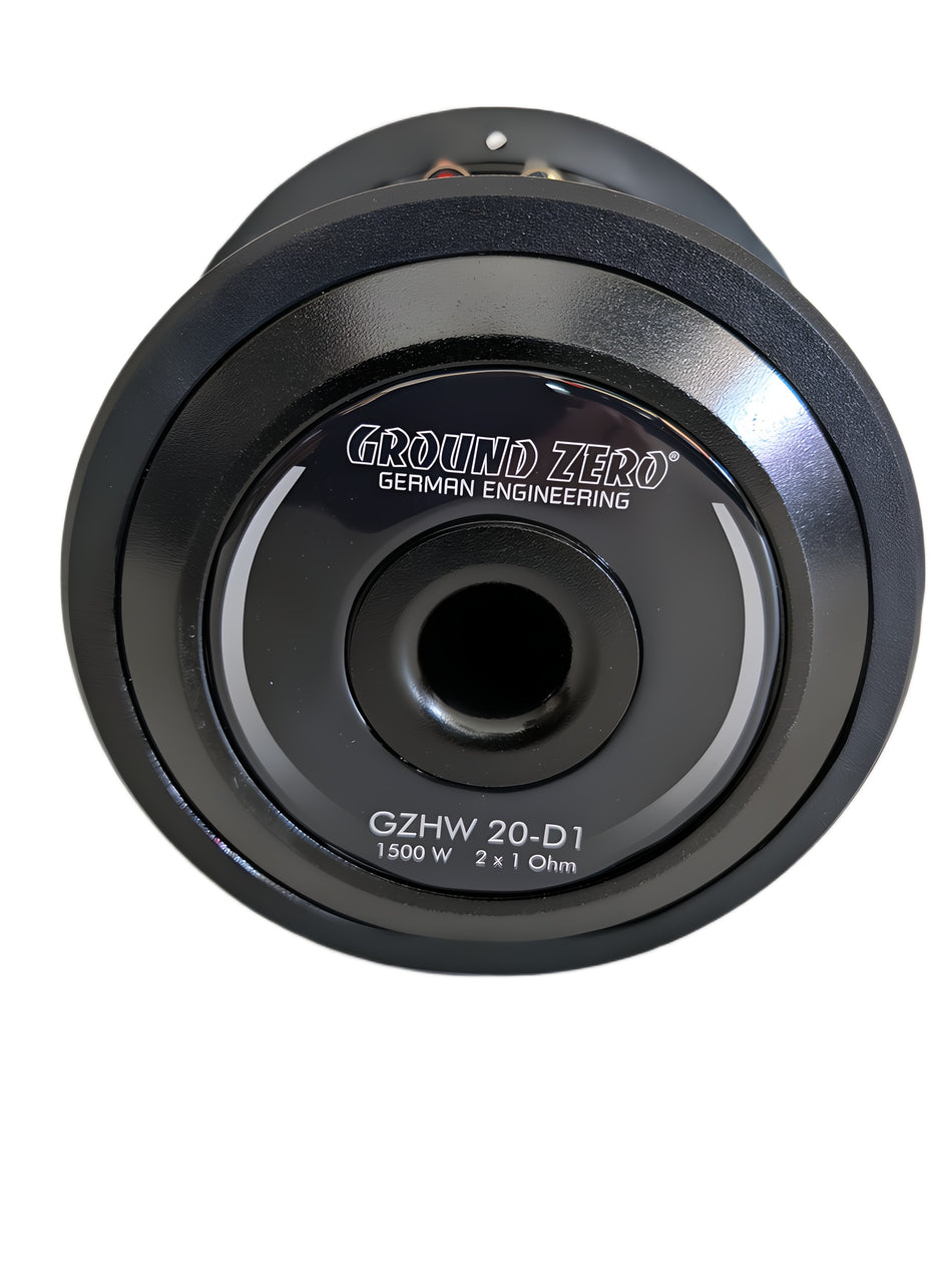 Ground Zero GZHW 20-D2  500 til 1500W RMS - NY!