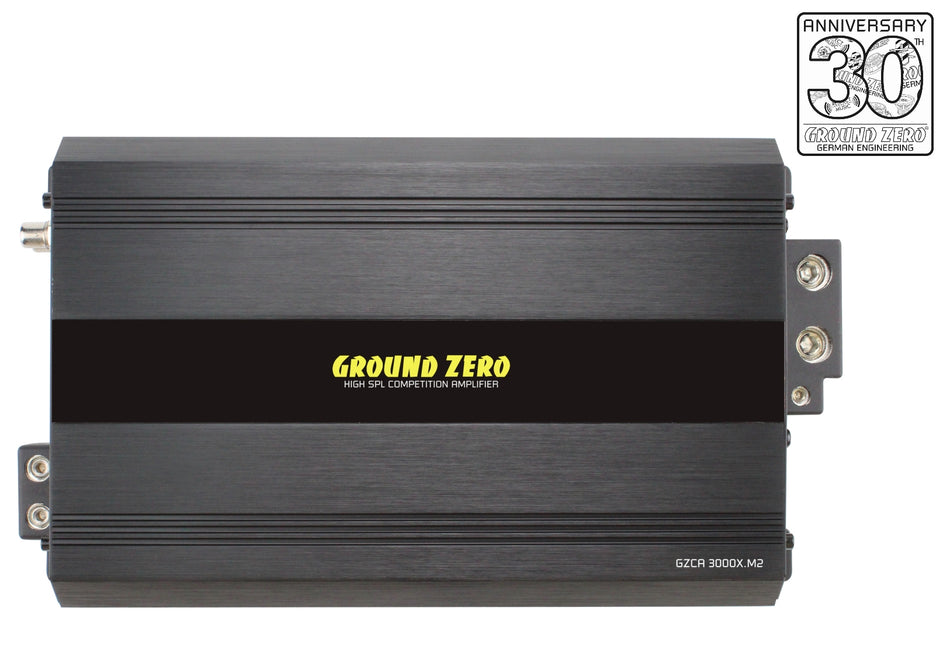 Ground Zero GZCA 3000X.M2 1x3180W @ 2 ohm, fulltone - NY!