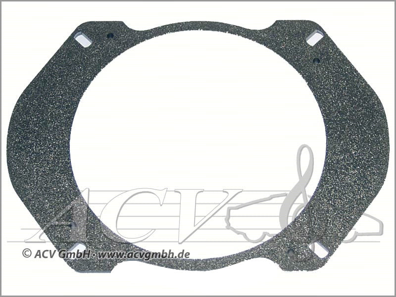 Alfa/Fiat/Peugeot høyttaleradapter 130mm