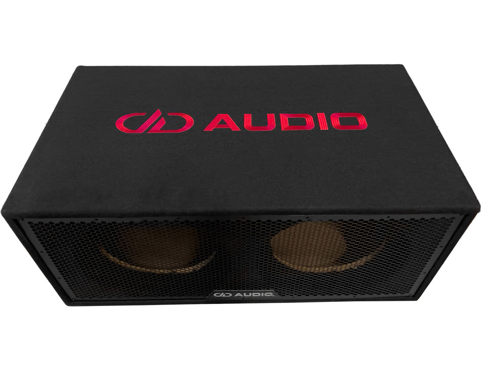 DD Audio UE-12.2 basskasse for 2x12", bassrefleks