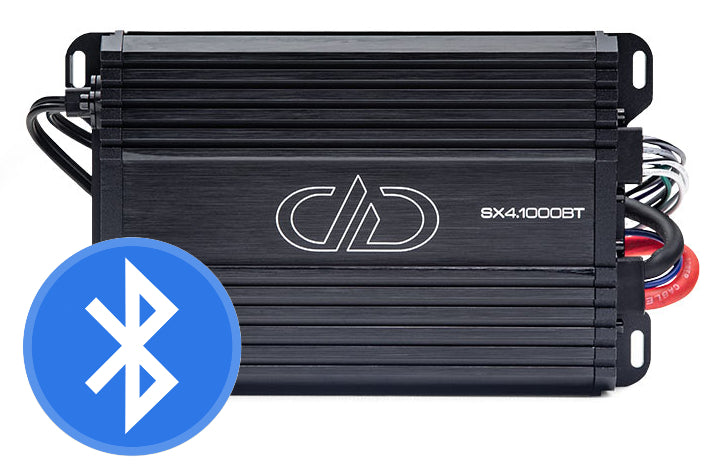 DD Audio SX 4.1000BT Bluetooth 4x250W @ 2 ohm IPX67 - NY!