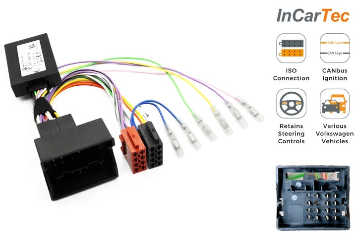 InCarTec Rattfjernkontroll interface