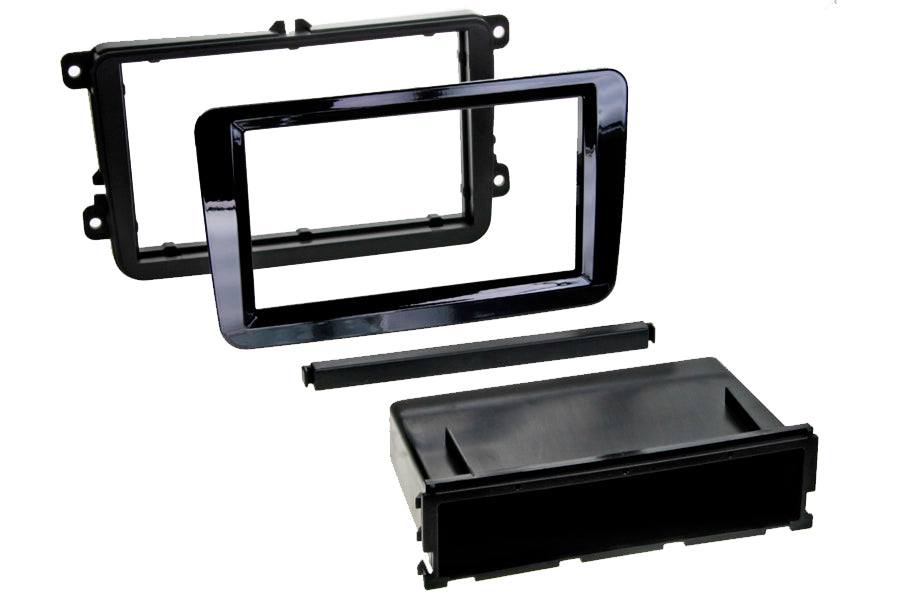 InCarTec Monteringsramme 1-DIN/2-DIN