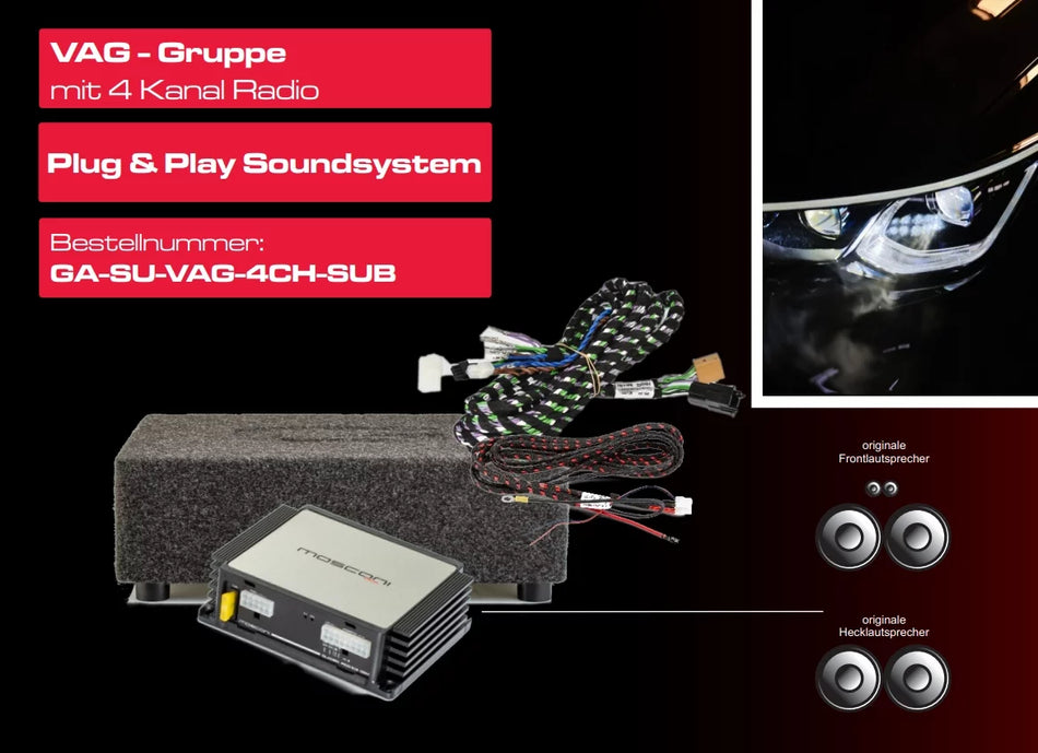 GLADEN VAG-4CH-SUB