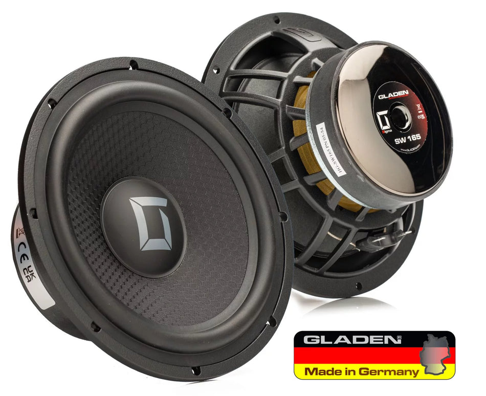 GLADEN SIGMA SW165 mellomtone - NY!