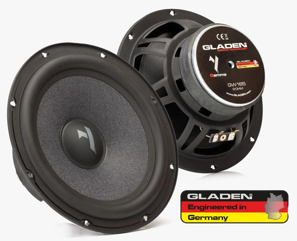 GLADEN GAMMA GW165 mellomtone - NY!