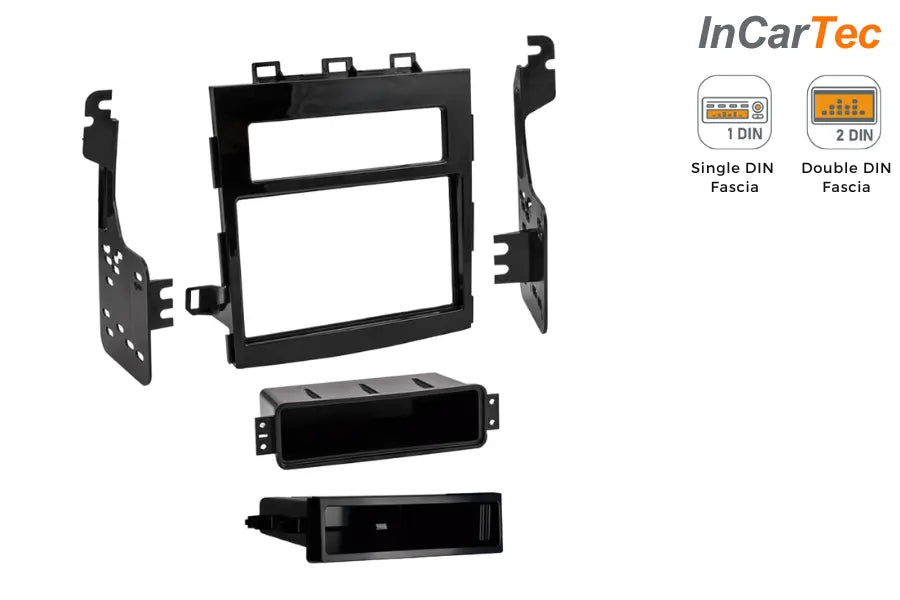 InCarTec Monteringskit 1-DIN/2-DIN
