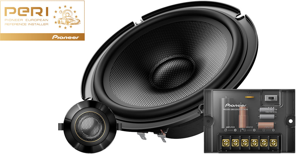 Pioneer TS-Z65CH – 17 cm 2-veis komponenthøyttalersystem (330 W)