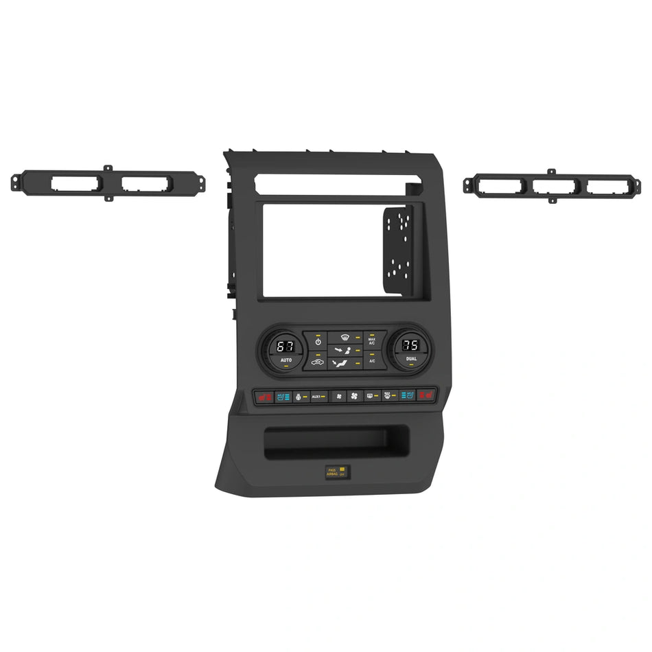 Metra Monteringskit 2-DIN (komplett)