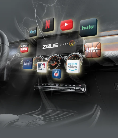 Trådløse adaptere for Apple CarPlay/ Android auto