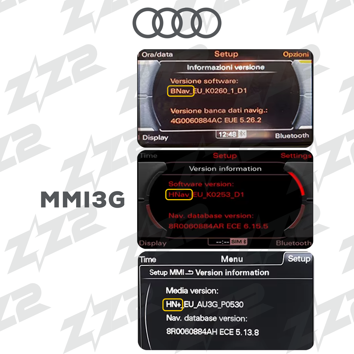 ZZ2 IT3-MMI3G-A6/Q7, trådløs CarPlay og Android Auto adapter, Audi A6 og Q7 med MMI 3G-system (bilde 3)
