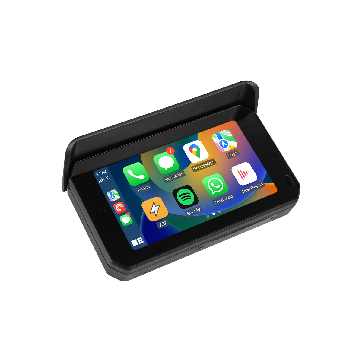 ZZ2 Bike2Play with DVR, 5" skjerm med CarPlay og Android Auto (bilde 2)