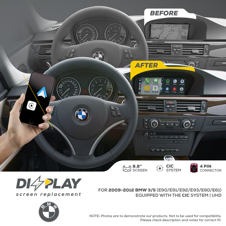 ZZ2 DZZ-CIC-3S-5S-8-UHD, 8,8" skjerm med trådløs CarPlay