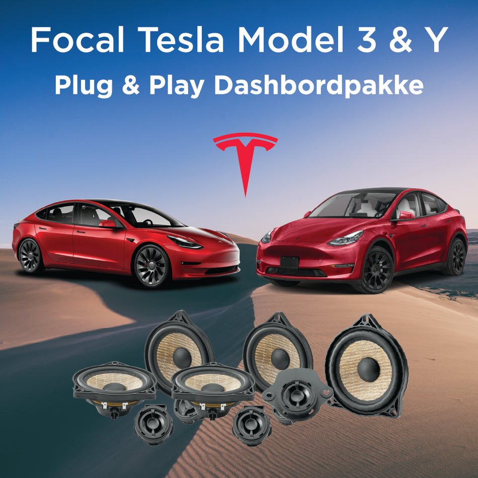 Nivå 1 - Focal Inside Tesla 3 & Y Dashbordpakke