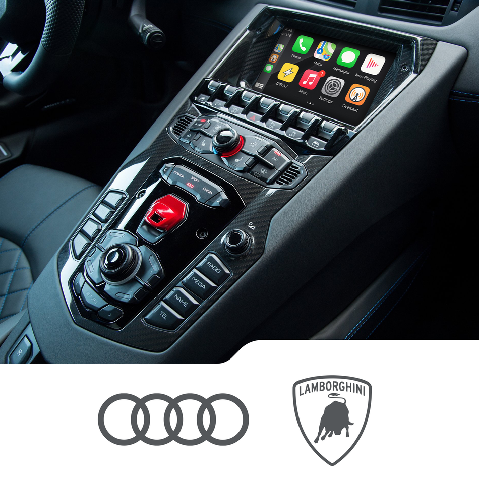 ZZ2 ITB-RMC, trådløs CarPlay og Android Auto adapter, Audi A6 og A7 (4G) med RMC-system (6,5" skjerm)