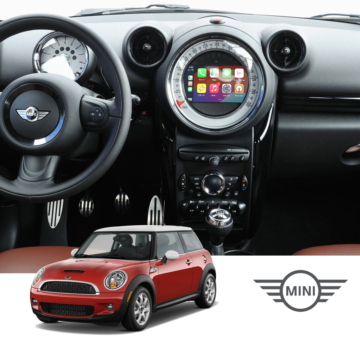 ZZ2 ITB-CIC, trådløs CarPlay og Android Auto adapter, BMW, Mini og Rolls-Royce med CIC-system (bilde 3)