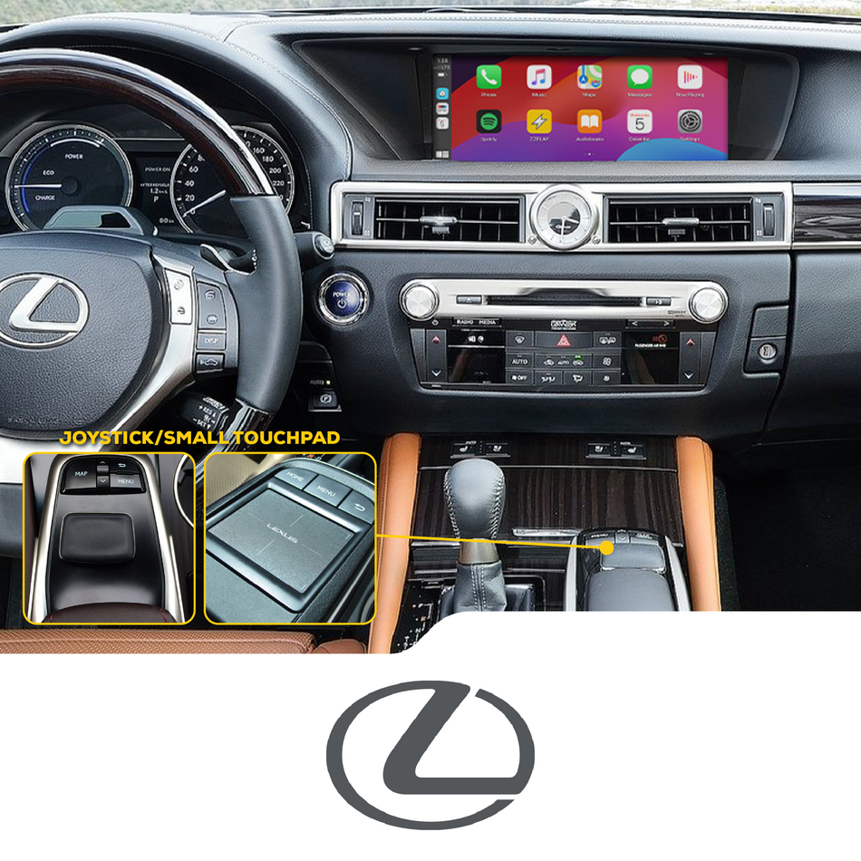 ZZ2 ITB-LEX15, trådløs CarPlay og Android Auto adapter, Lexus med firkantet joystick eller liten touchpad