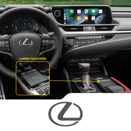 ZZ2 IT3-LEX19, trådløs CarPlay og Android Auto adapter, Lexus med stor touchpad og 7" eller 8" skjerm