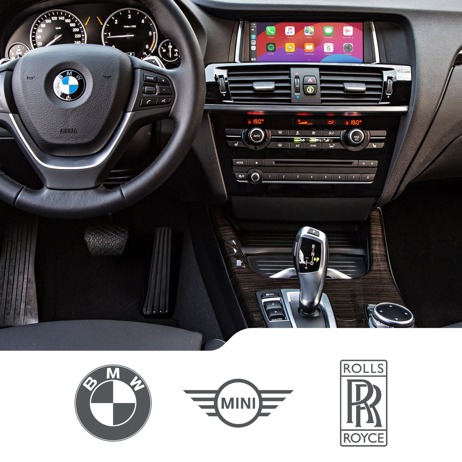 ZZ2 ITB-NBT, trådløs CarPlay og Android Auto adapter, BMW, Mini og Rolls-Royce med NBT-system