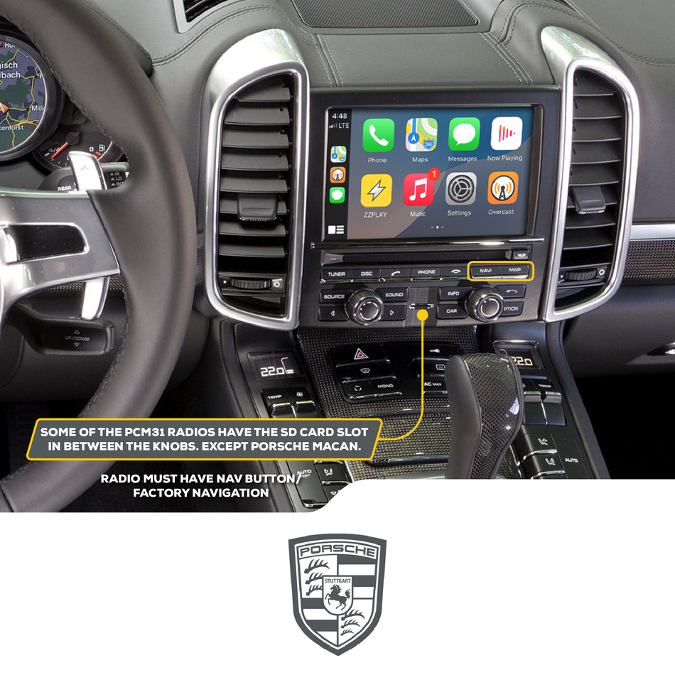ZZ2 IT3-PCM31A, trådløs CarPlay og Android Auto adapter