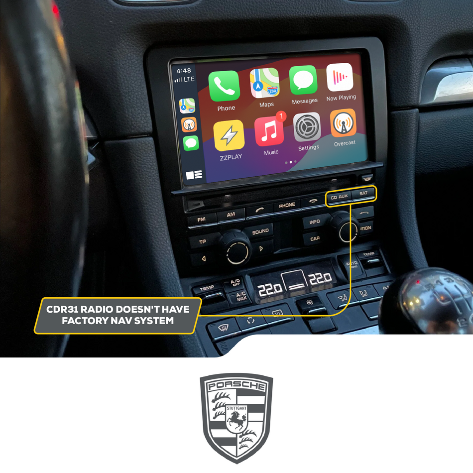 ZZ2 ITZ-CDR31-A, trådløs CarPlay og Android Auto adapter