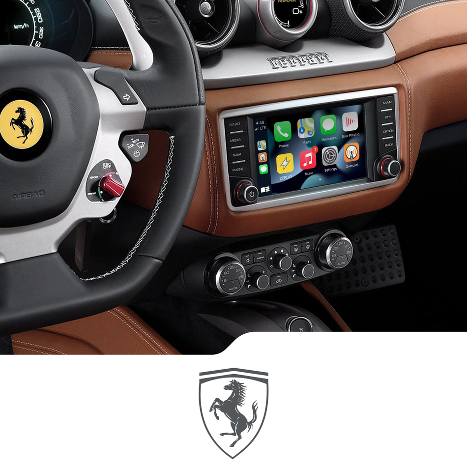 ZZ2 ITZ-FCL, trådløs CarPlay og Android Auto adapter