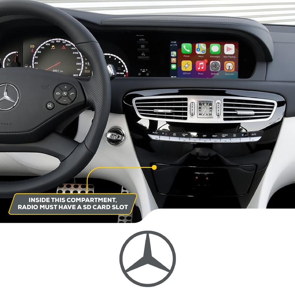 ZZ2 ITZ-NTG35-A, trådløs CarPlay og Android Auto adapter