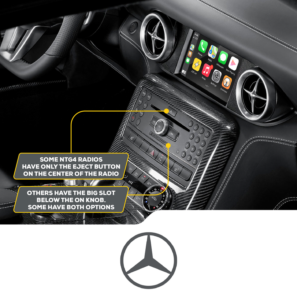 ZZ2 ITZ-NTG4-SLS, trådløs CarPlay og Android Auto adapter