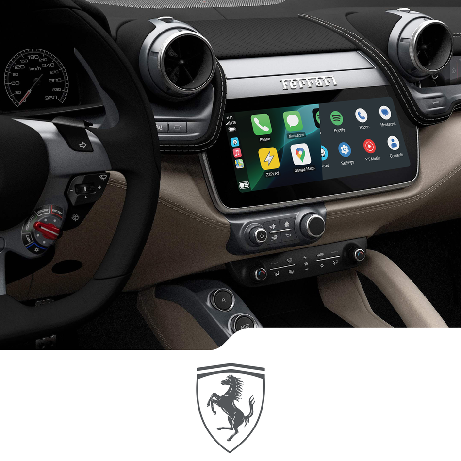 ZZ2 ITZ-PTC4, trådløs CarPlay og Android Auto adapter