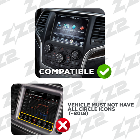 ZZ2 ITZ-JGC, trådløs CarPlay og Android Auto adapter, Utvalgte Dodge, Chrysler, Jeep og RAM 2013-2018 (bilde 3)