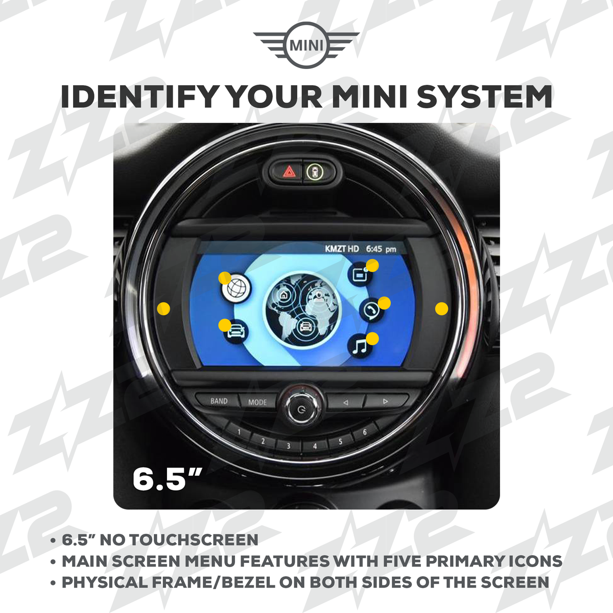 ZZ2 ITP-BIS, trådløs CarPlay og Android Auto adapter, MINI Cooper, Countryman og Clubman med BIS-system (bilde 2)