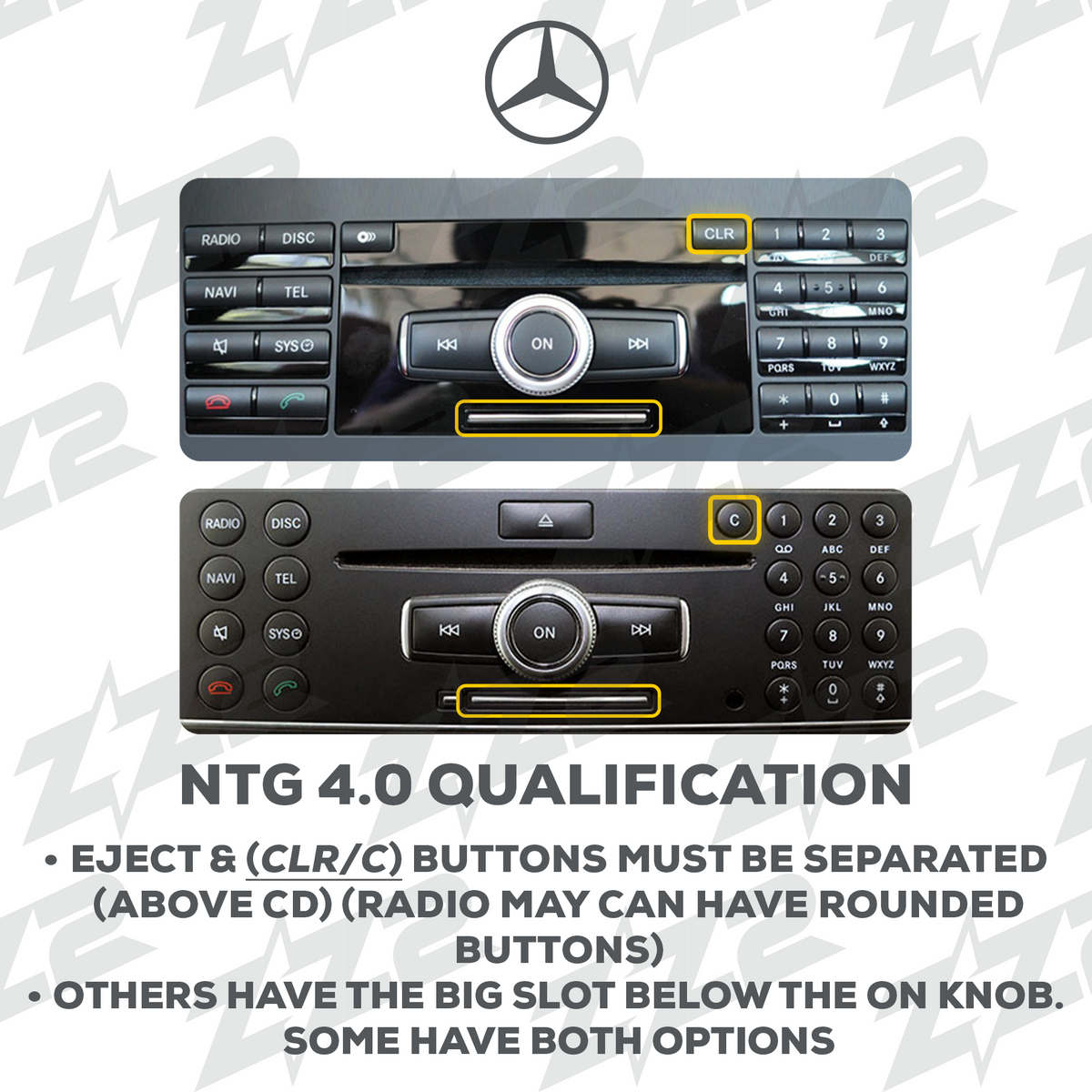 ZZ2 ITZ-NTG4-SLS, trådløs CarPlay og Android Auto adapter, Mercedes-Benz SLS med NTG4-system (bilde 3)