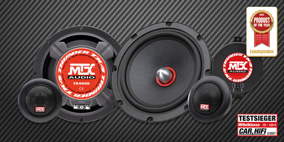 MTX Audio TX465S - komponentsett