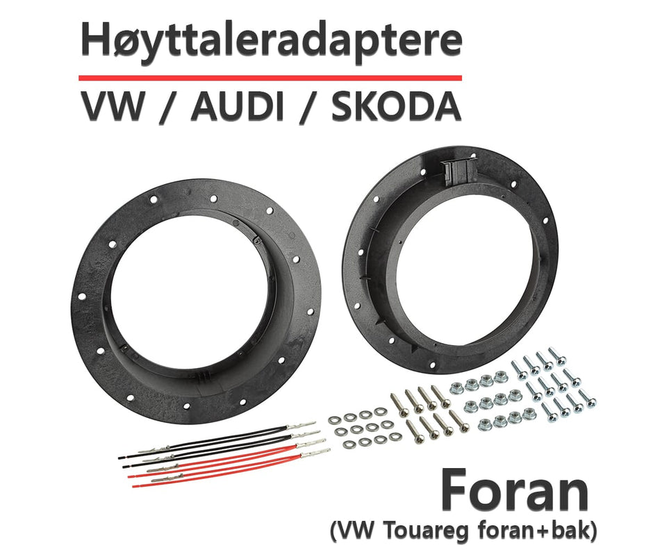 ACV VW høyttaleradaptere (165mm)