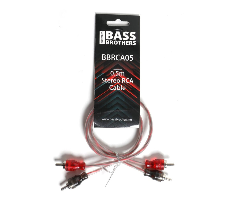 Bass Brothers signalkabel - 0,5m