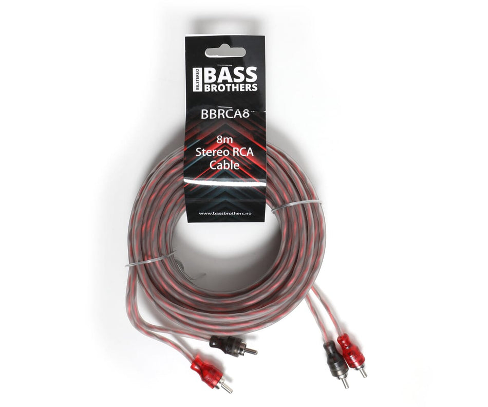 Bass Brothers signalkabel - 8m