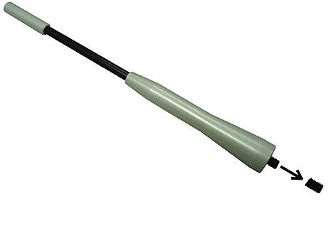 Erstatnings pisk ALU 17cm (M5/M6)