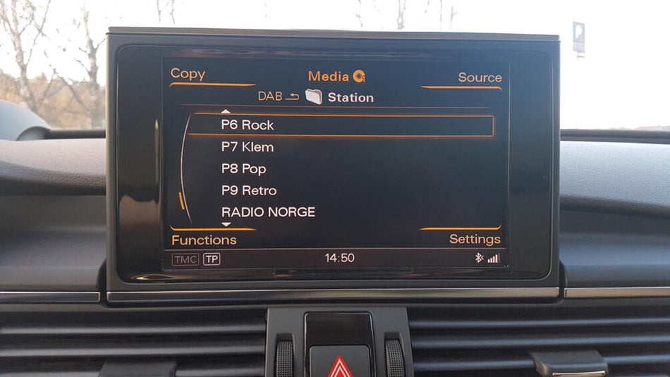 norDAB Premium DAB-integrerende Audi 