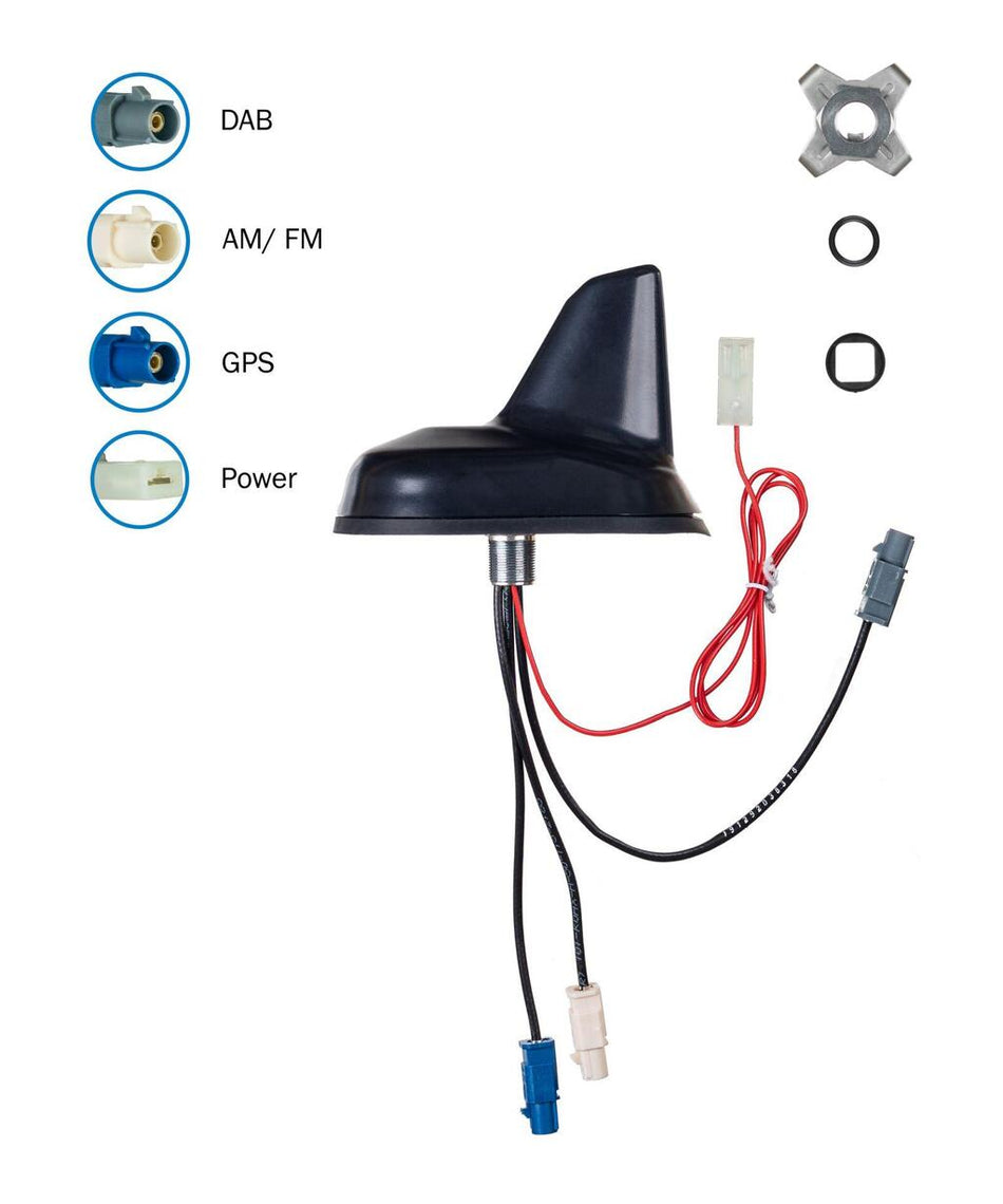 ATTB DAB/FM/GPS-ant. - Fakra