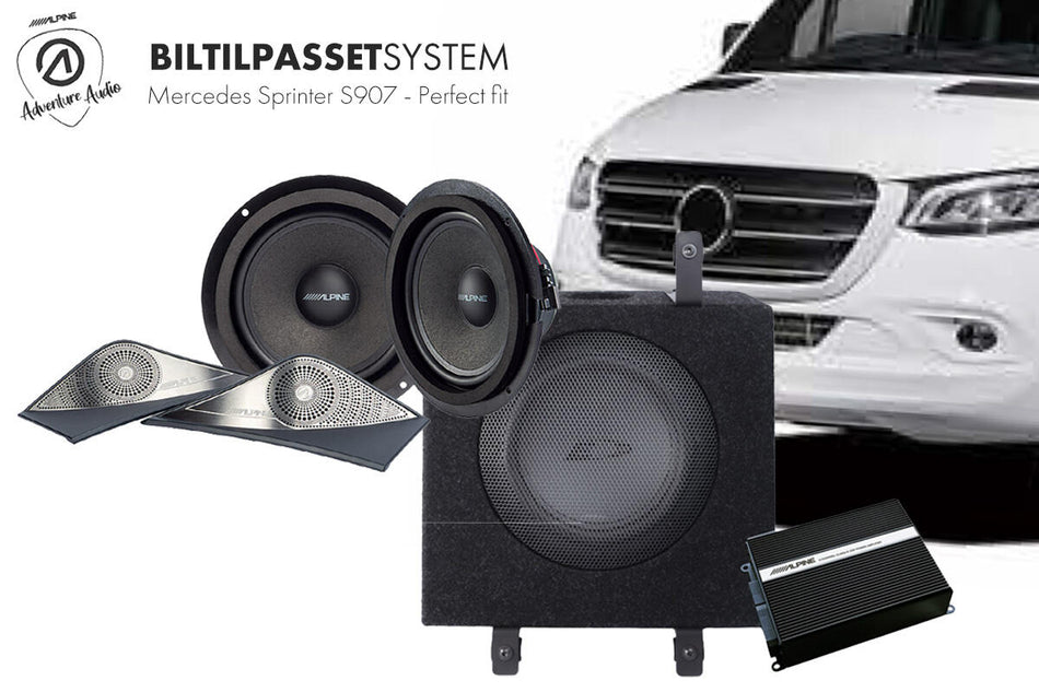 Alpine Adventure Audio system S907
