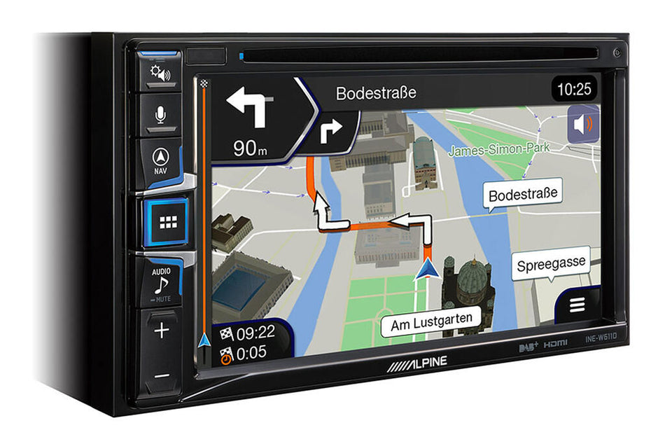 Alpine INE-W611DC Camper hovedenhet AVN