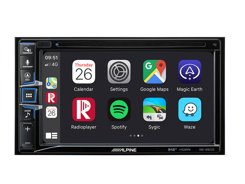 Alpine INE-W611D hovedenhet AVN